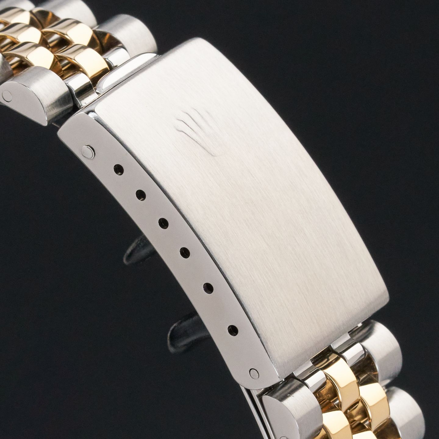 Rolex Datejust 36 16233 (1994) - Black dial 36 mm Gold/Steel case (8/8)