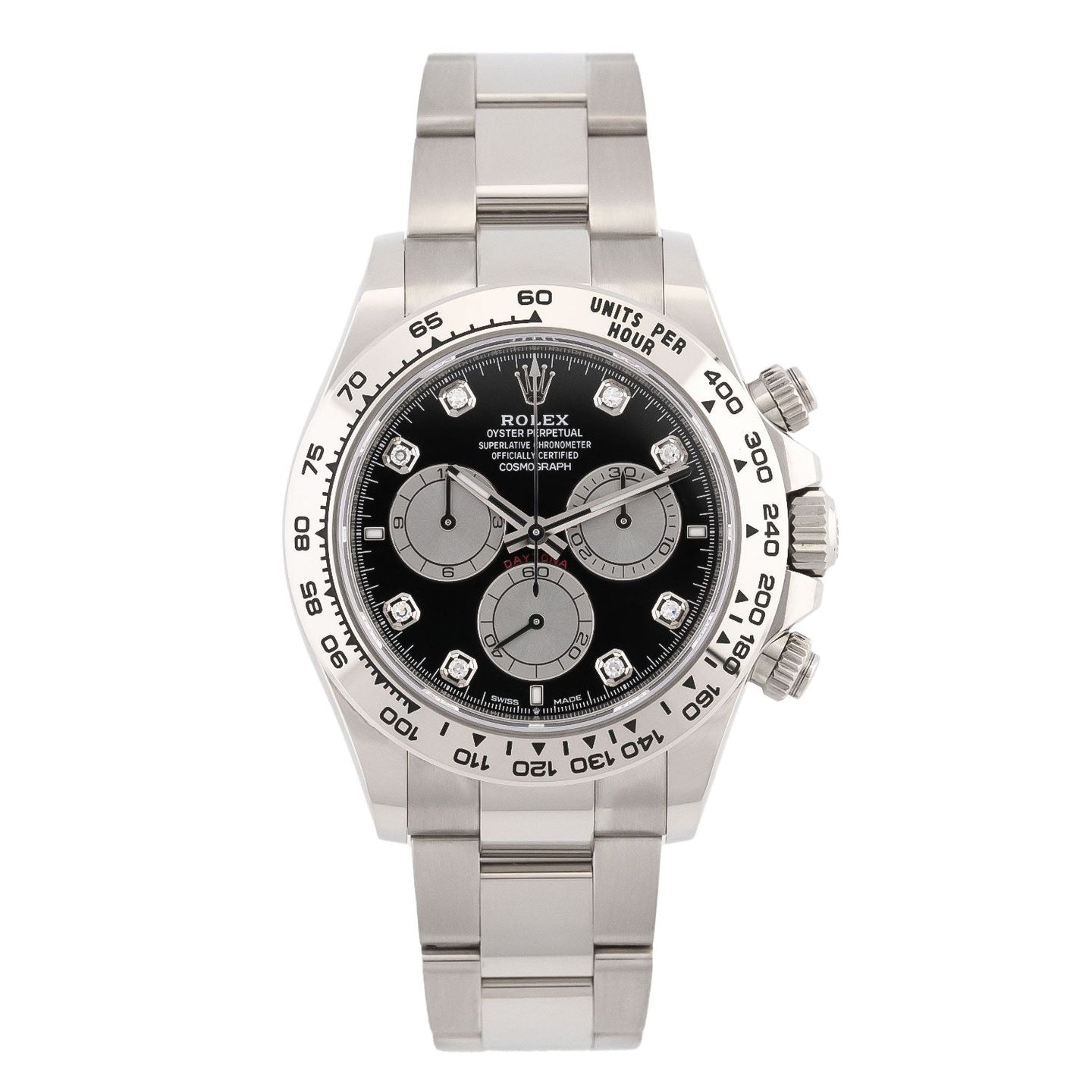 Rolex Daytona 126509 (2023) - Zwart wijzerplaat 40mm Witgoud (1/6)