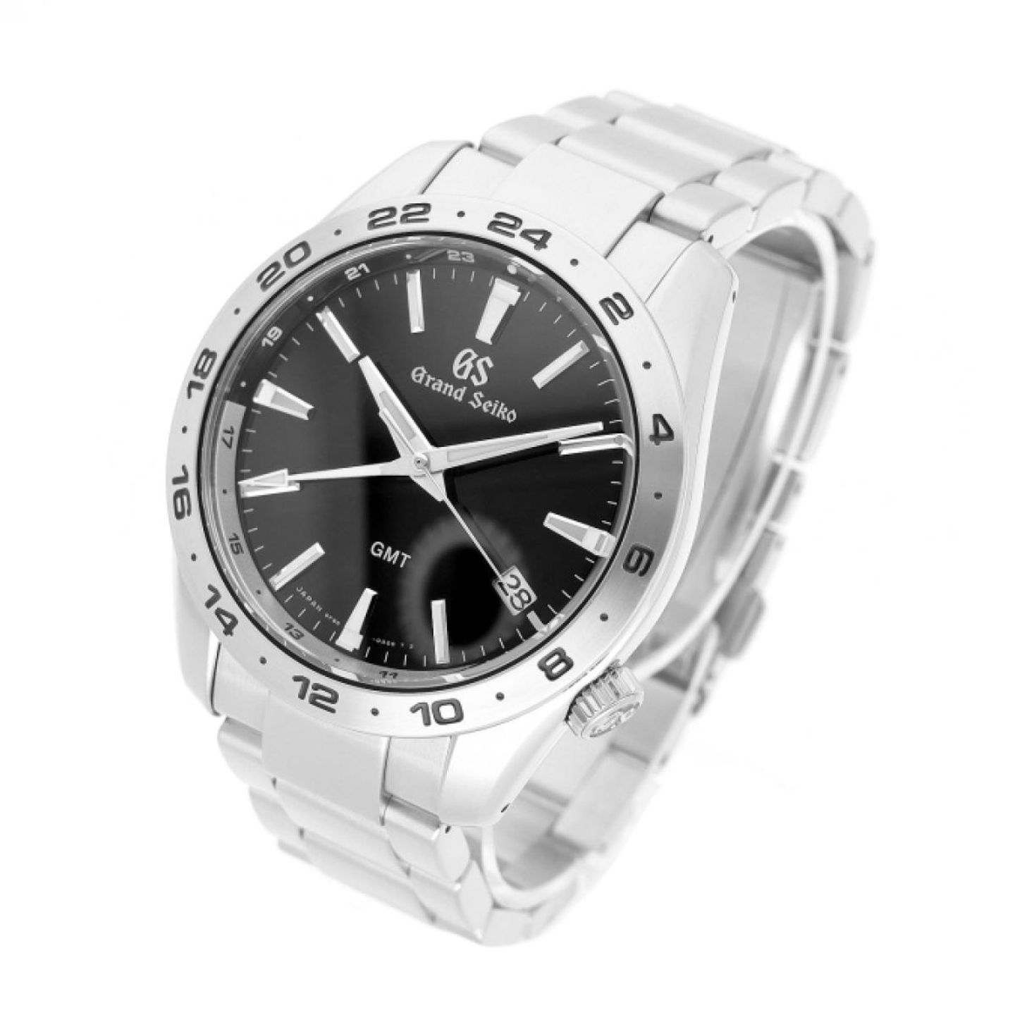 Grand Seiko Sport Collection SBGN027 (2022) - Zwart wijzerplaat 39mm Staal (2/5)