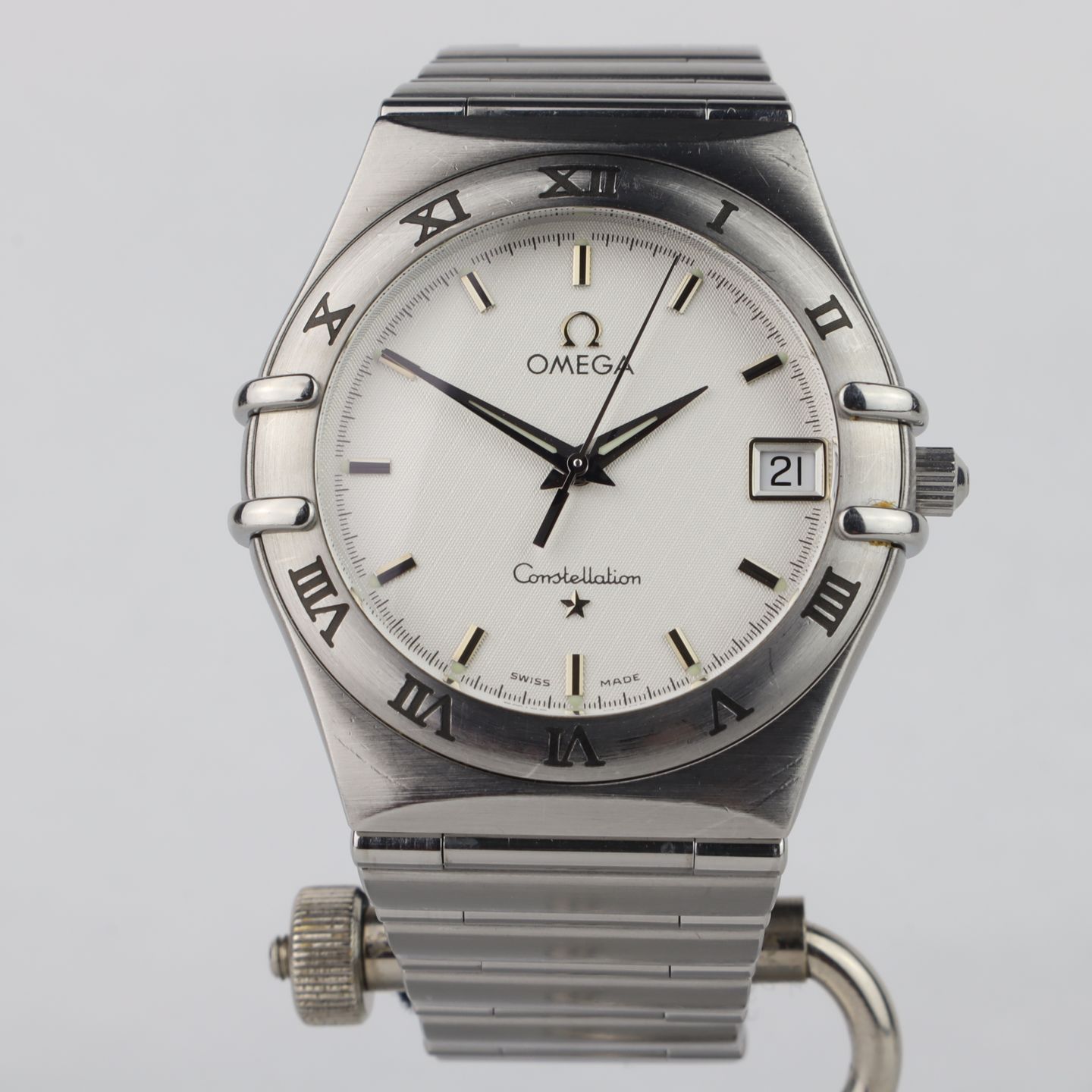 Omega Constellation Quartz 1512.30 (1998) - 33mm Staal (2/8)