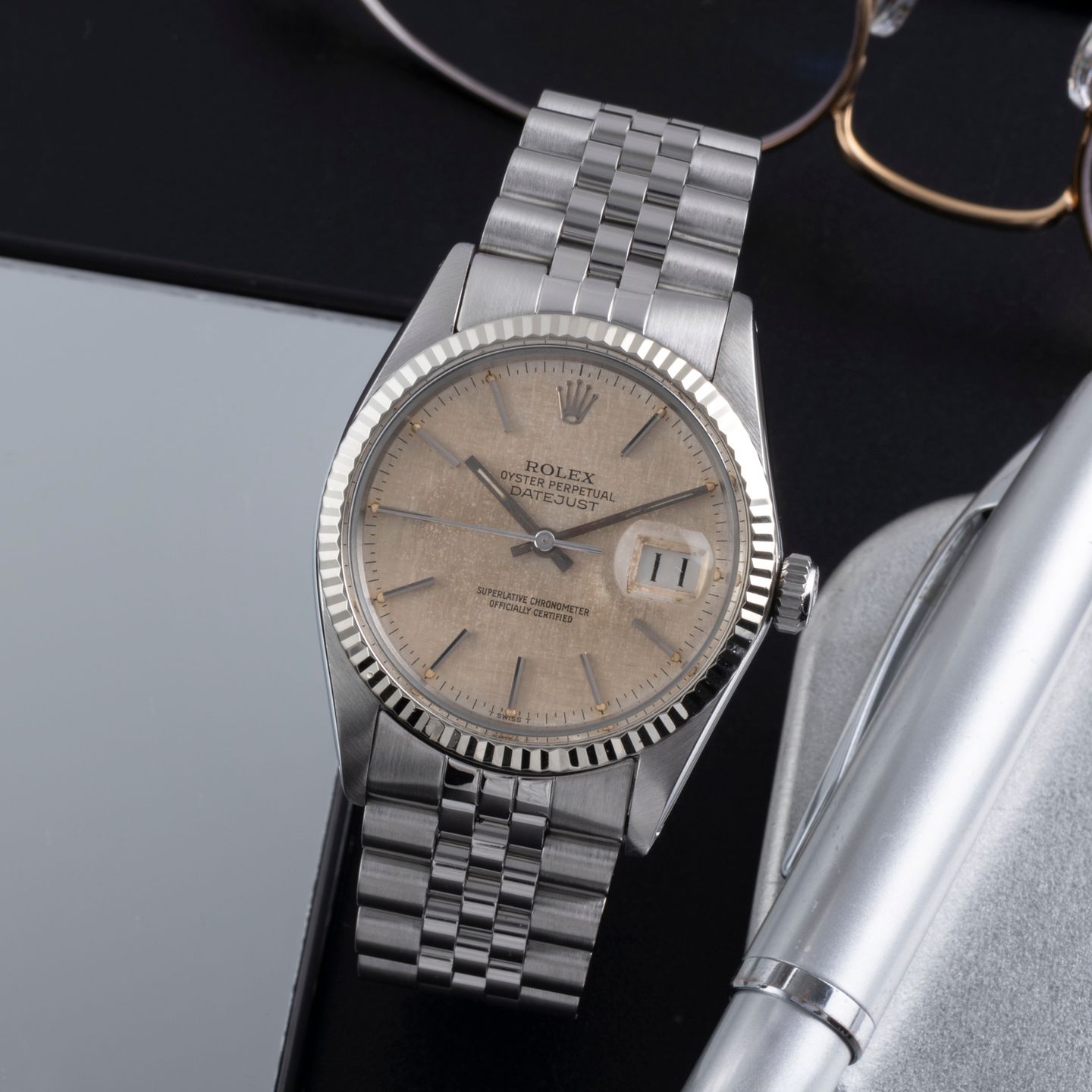Rolex Datejust 36 16014 (1981) - 36mm Staal (1/8)