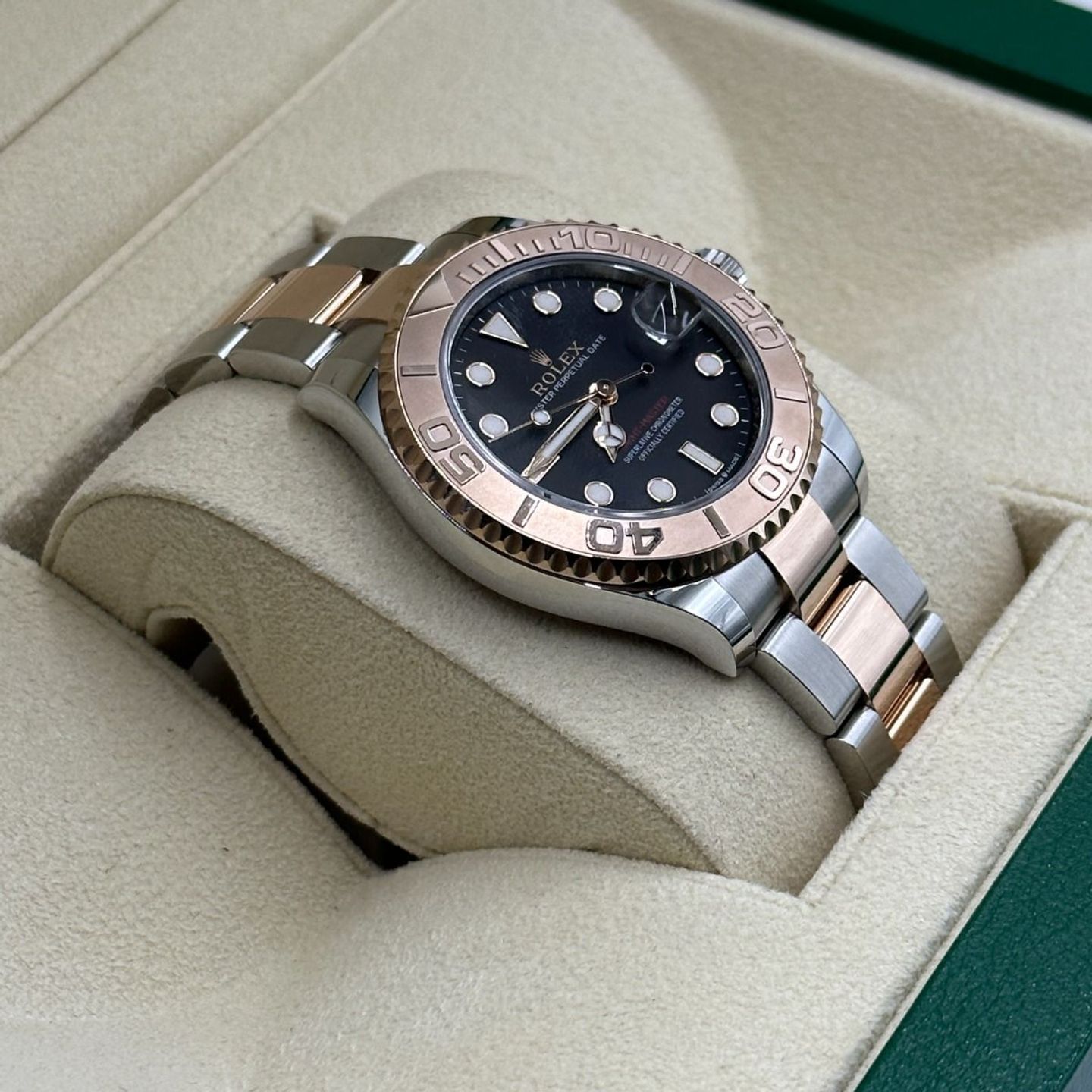 Rolex Yacht-Master 37 268621 (2024) - Zwart wijzerplaat 37mm Staal (7/8)