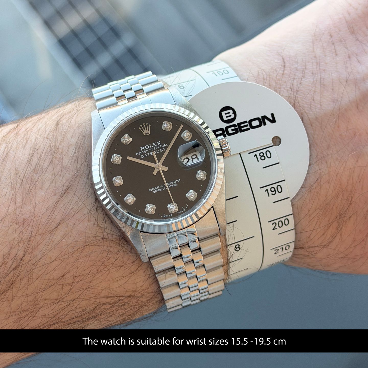 Rolex Datejust 36 16234 (1994) - 36 mm Steel case (2/8)