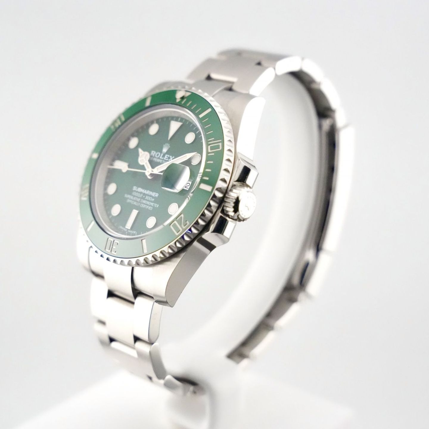 Rolex Submariner Date 116610LV (2020) - Groen wijzerplaat 40mm Staal (2/8)