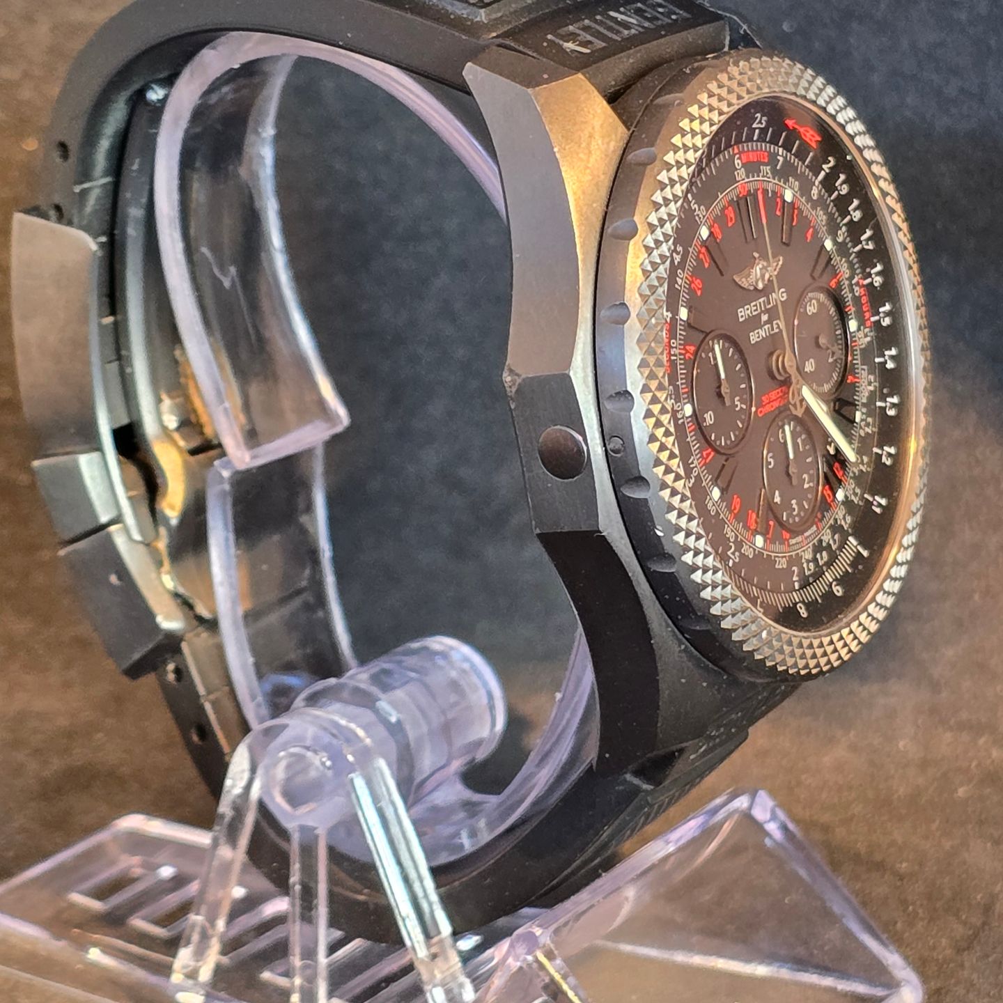 Breitling for Bentley V2536722/BC45 (Unknown (random serial)) - Black dial 49 mm Titanium case (2/7)
