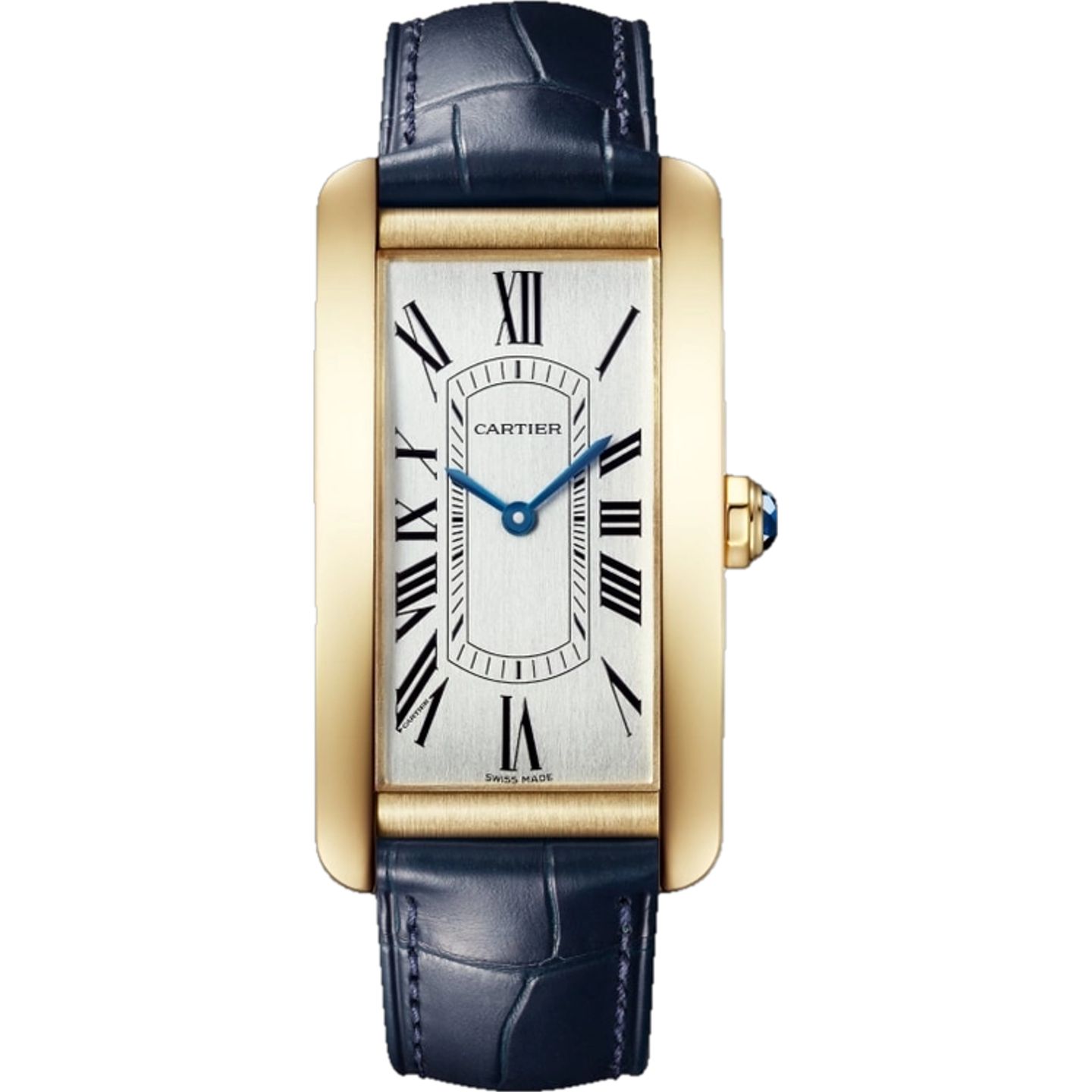 Cartier Tank Américaine WGTA0300 (2026) - 24mm Geelgoud (1/1)