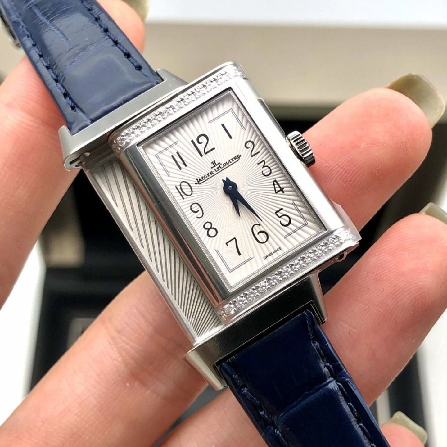 Jaeger-LeCoultre Reverso Q3288420 (2023) - Wit wijzerplaat 40mm Staal (4/5)