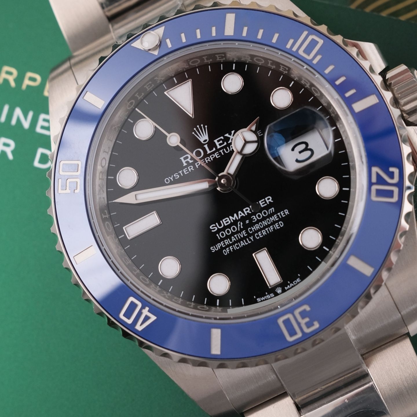 Rolex Submariner Date 126619LB (2025) - Zwart wijzerplaat 41mm Witgoud (4/8)