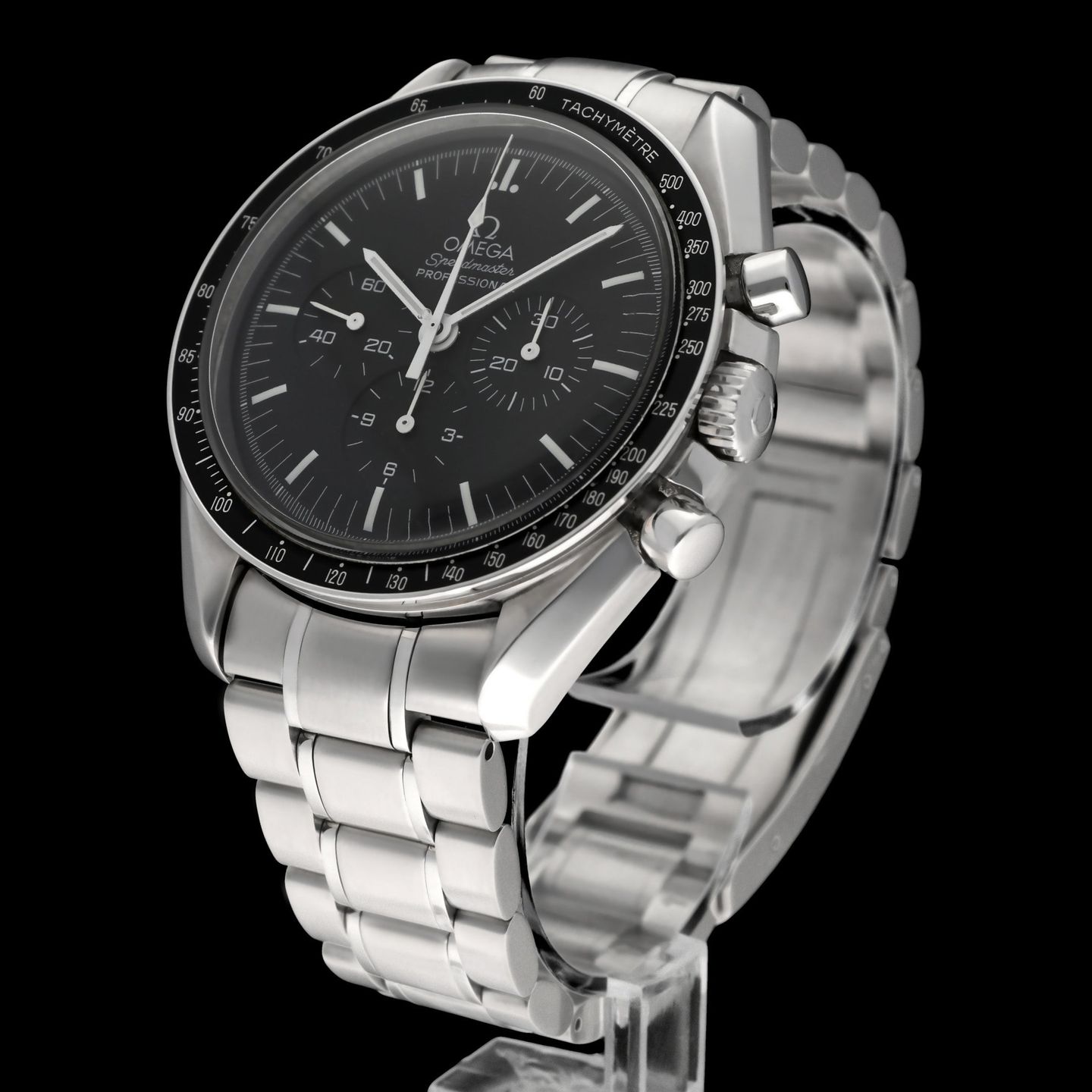 Omega Speedmaster Professional Moonwatch 3570.50.00 (2000) - Black dial 42 mm Steel case (5/8)