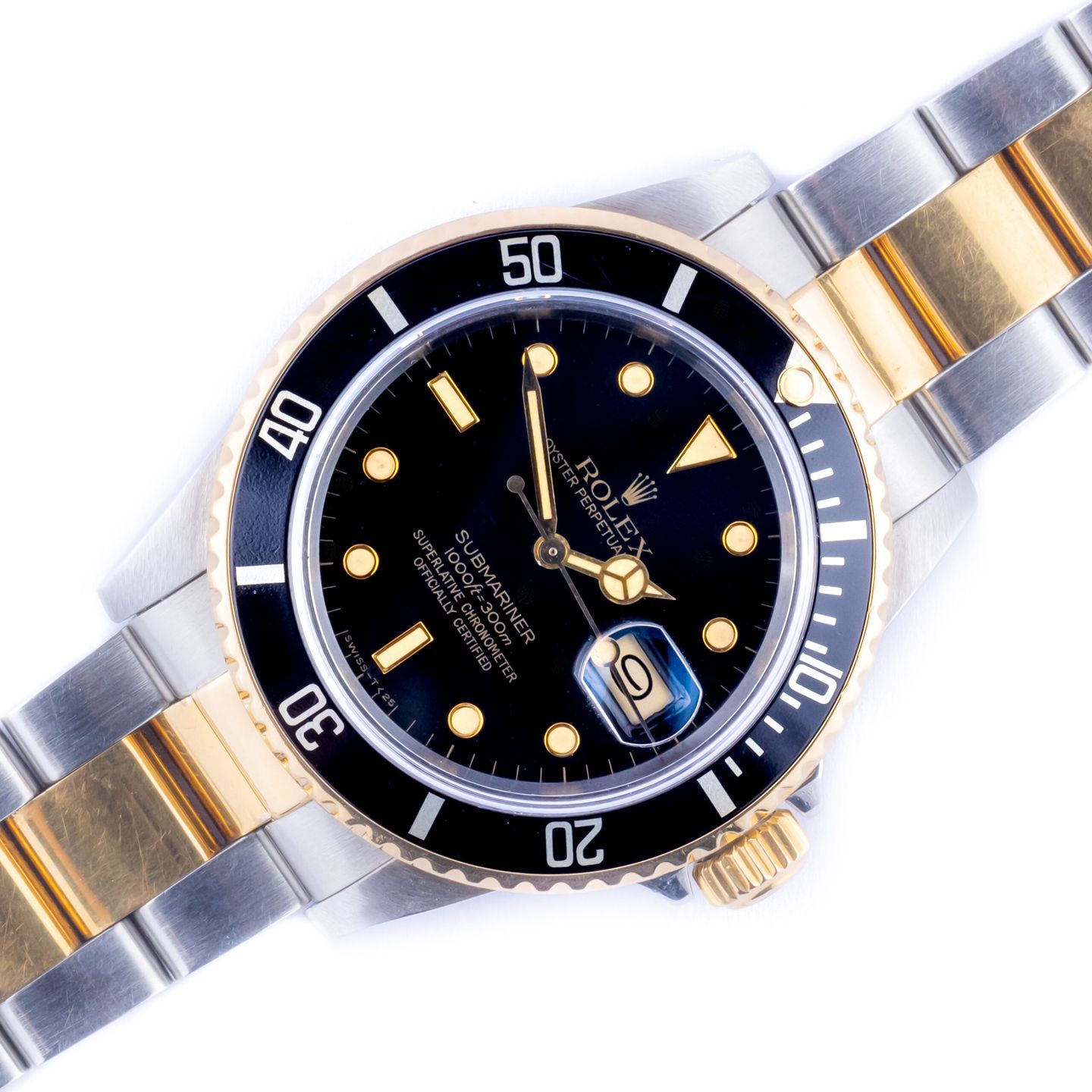 Rolex Submariner Date 16803 (1984) - 40mm Goud/Staal (1/8)