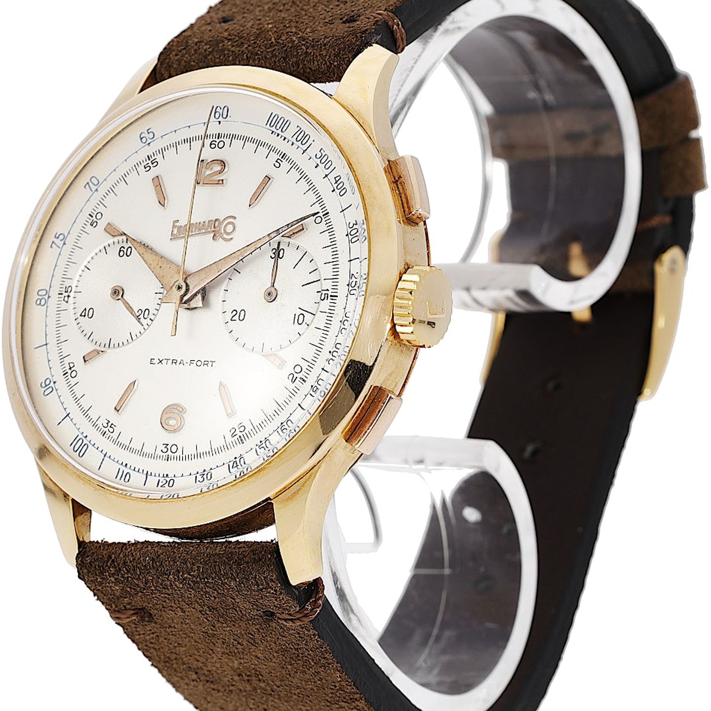 Eberhard & Co. Extra-Fort 14007 (1946) - 40 mm Yellow Gold case (4/6)