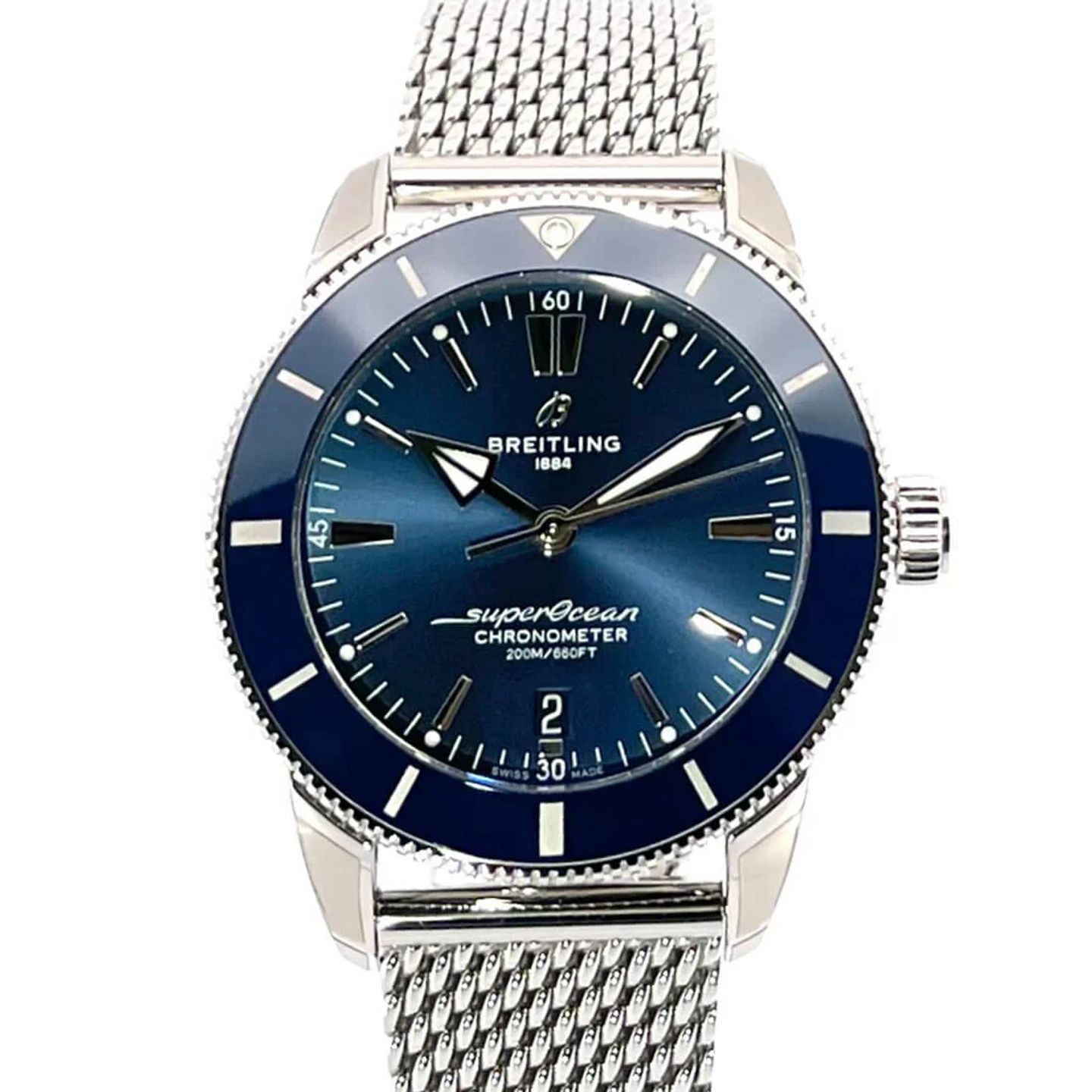 Breitling Superocean Heritage AB2030161C1A1 (2023) - Blue dial 44 mm Steel case (2/2)