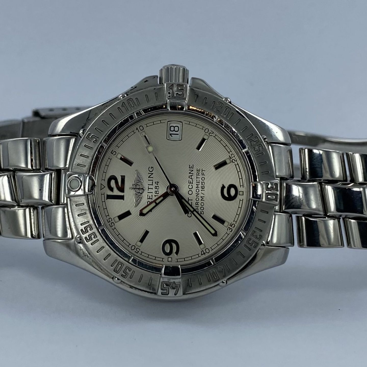 Breitling Colt Oceane A77350 (Unknown (random serial)) - 39 mm Steel case (1/6)