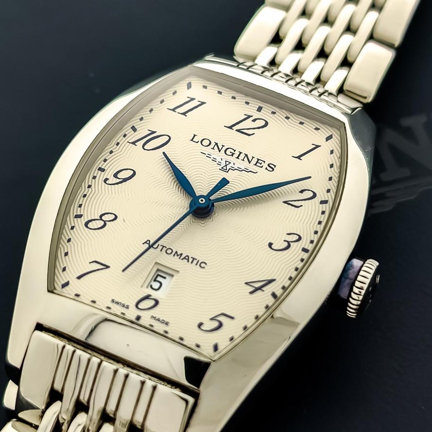 Longines Evidenza L2.142.4.73.6 (2014) - White dial 26 mm Steel case (7/8)