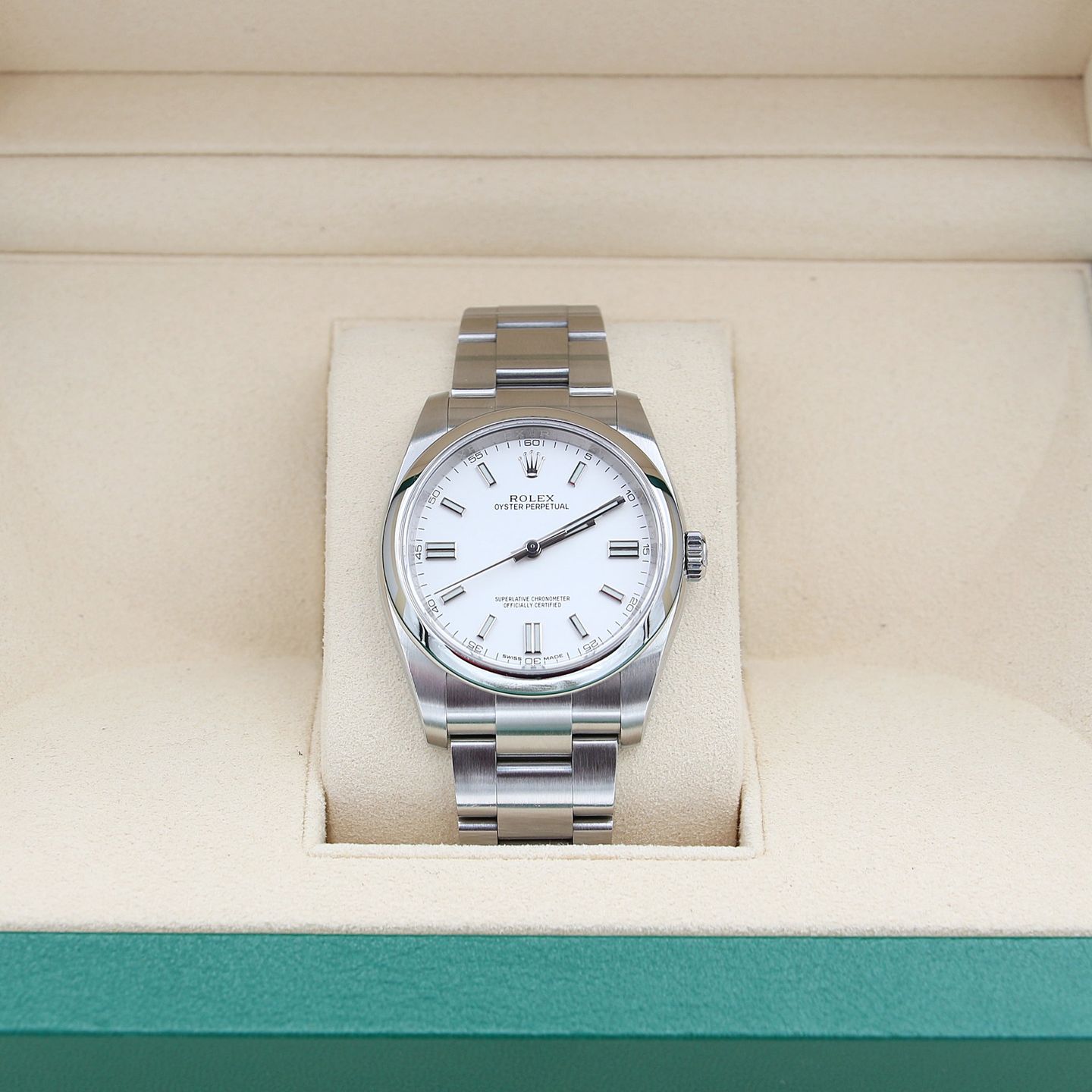 Rolex Oyster Perpetual 36 116000 (Unknown (random serial)) - 36 mm Steel case (3/8)