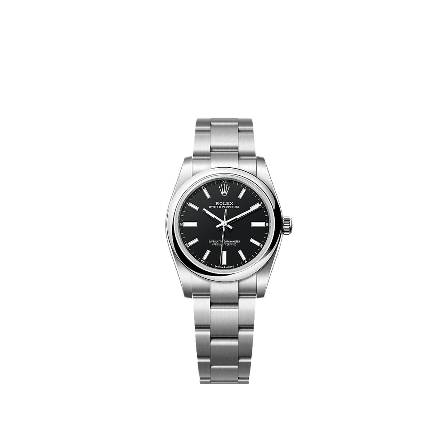 Rolex Oyster Perpetual 34 124200 (2025) - Black dial 34 mm Steel case (1/1)