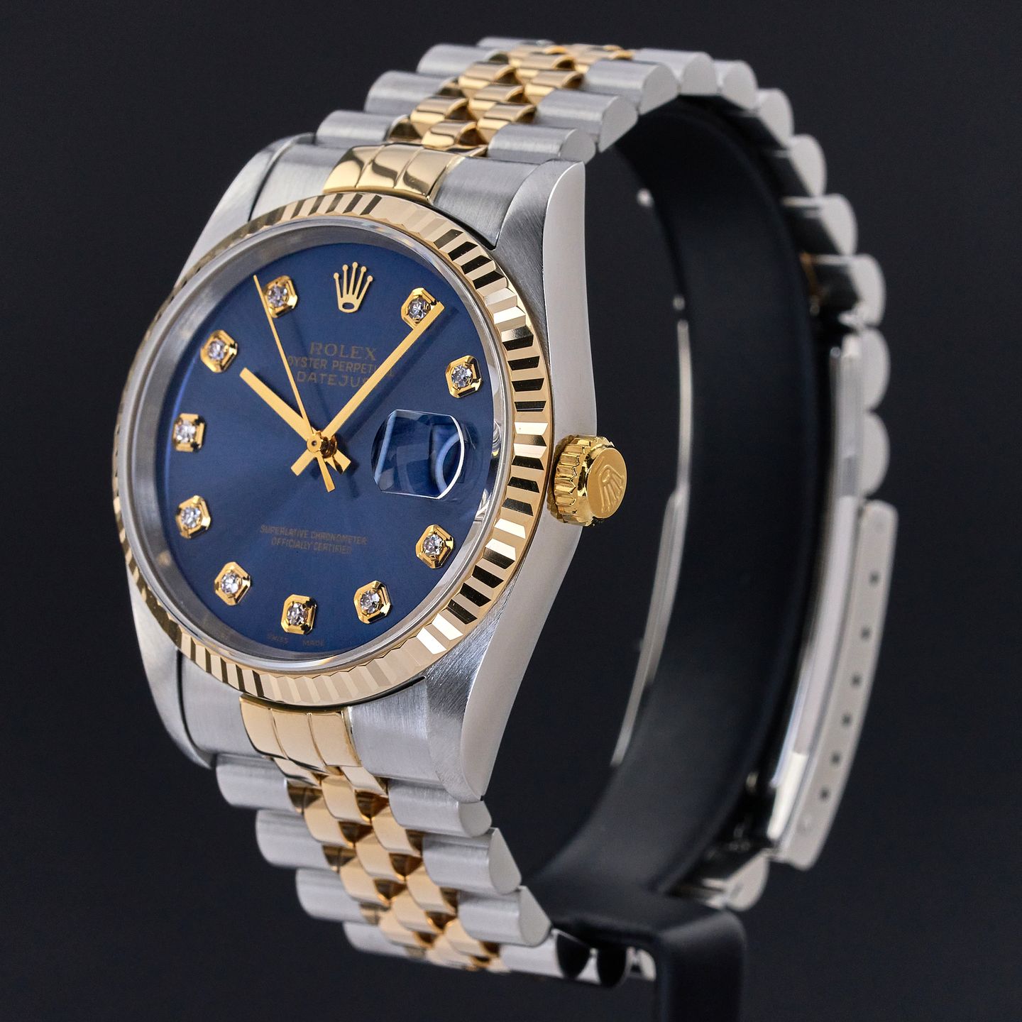 Rolex Datejust 36 16233 (1995) - 36 mm Gold/Steel case (4/7)