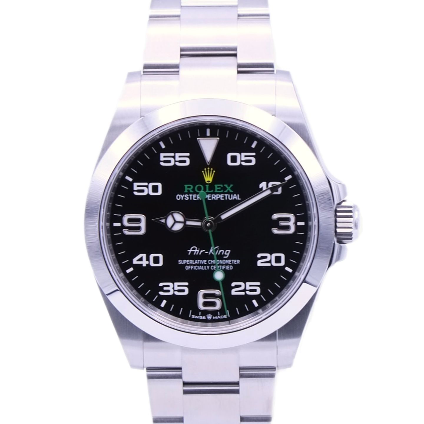 Rolex Air-King 126900 (2024) - Zwart wijzerplaat 40mm Staal (1/1)