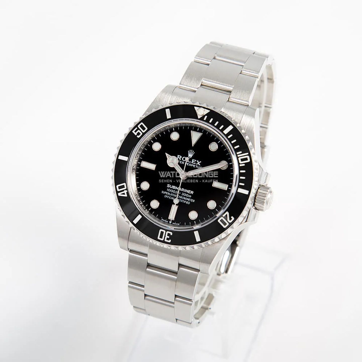 Rolex Submariner No Date 124060 (2021) - Zwart wijzerplaat 41mm Staal (5/8)