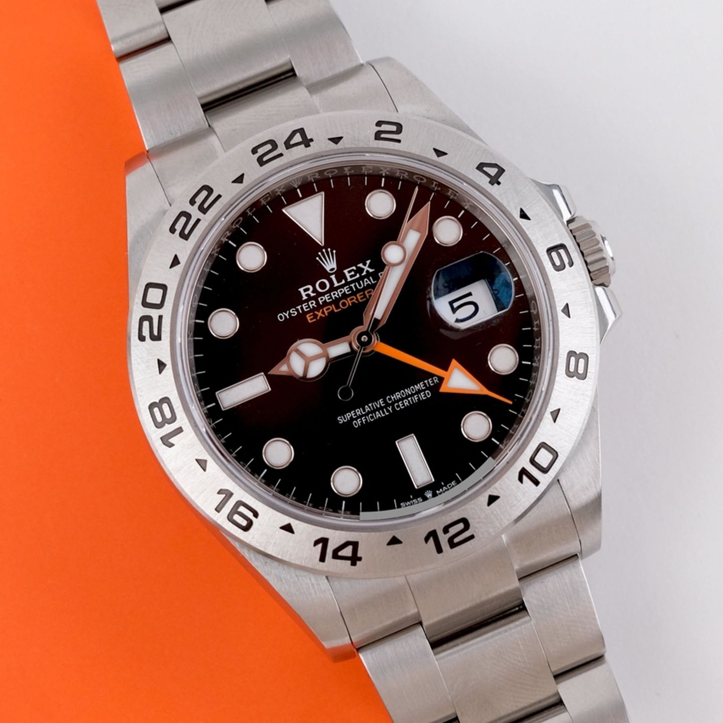 Rolex Explorer II 226570 (2023) - 42mm Staal (1/8)