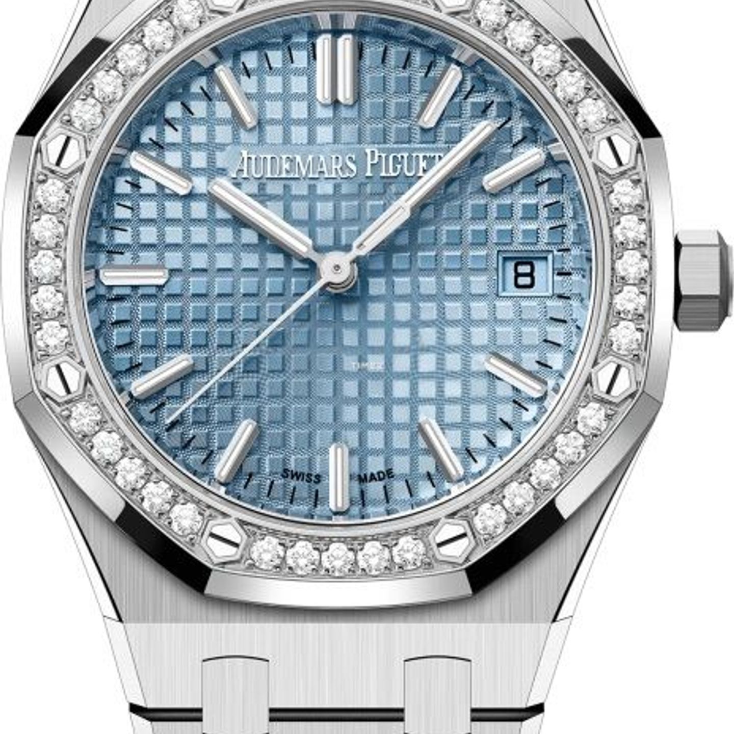 Audemars Piguet Royal Oak Selfwinding 77451ST.ZZ.1361ST.01 (2024) - Blauw wijzerplaat 34mm Staal (1/1)