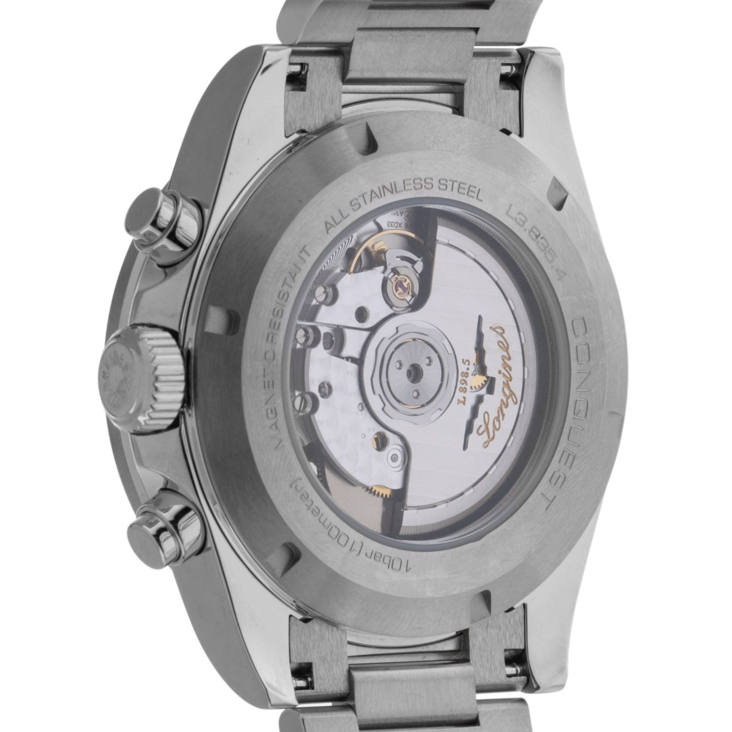 Longines Conquest L3.835.4.52.6 (2025) - Black dial 42 mm Steel case (6/7)