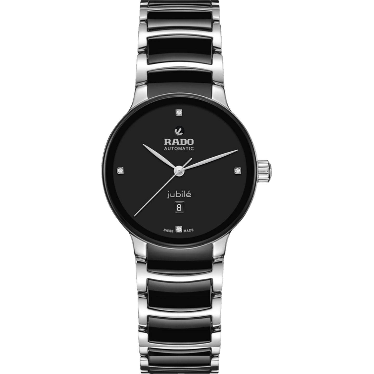 Rado Centrix R30020712 (2026) - Black dial 31 mm Steel case (1/1)