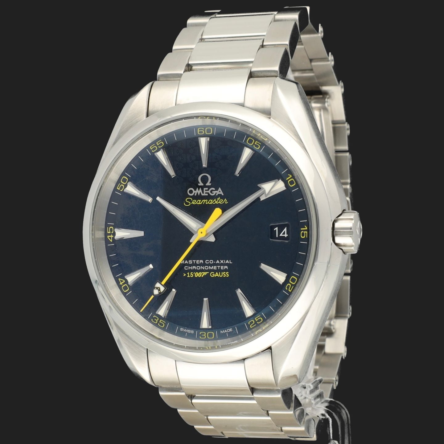 Omega Seamaster Aqua Terra 231.10.42.21.03.004 (2020) - Blue dial 42 mm Steel case (1/8)