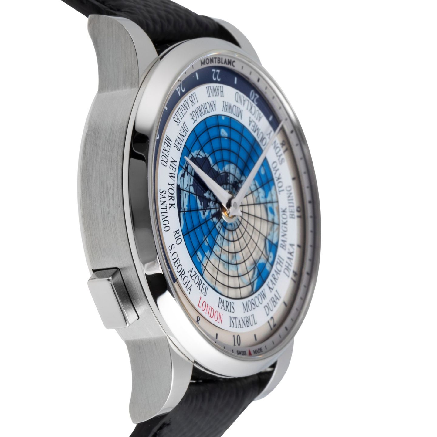 Montblanc Heritage Spirit 112308 (Onbekend (willekeurig serienummer)) - Wit wijzerplaat 41mm Staal (7/8)