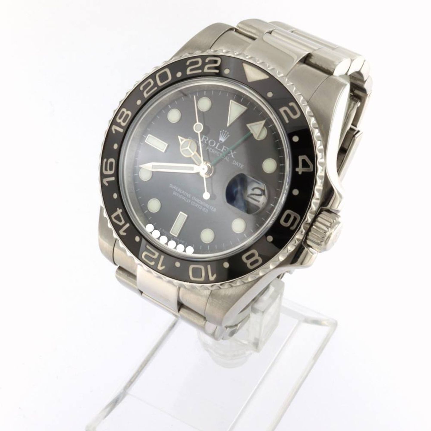 Rolex GMT-Master II 116710LN (2009) - Zwart wijzerplaat 40mm Staal (2/6)
