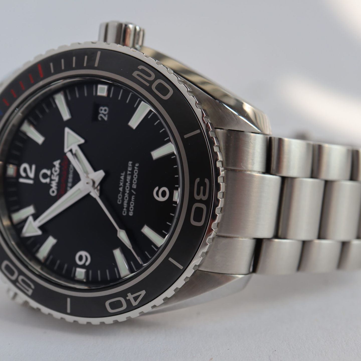 Omega Seamaster Planet Ocean 522.30.46.21.01.001 (2014) - Zwart wijzerplaat 46mm Staal (3/8)