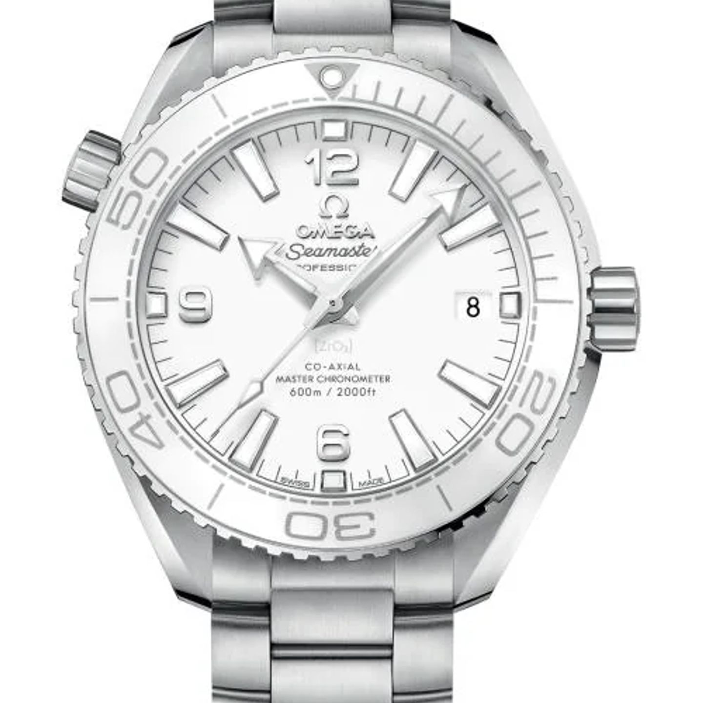 Omega Seamaster Planet Ocean 215.30.40.20.04.001 (2026) - Wit wijzerplaat 40mm Staal (1/1)