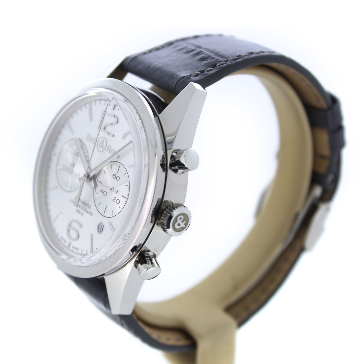 Bell & Ross Vintage BRG123-WH-ST/SCR - (4/6)