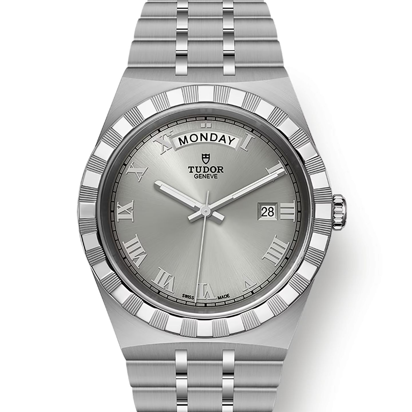 Tudor Royal 28600-0001 (2024) - Zilver wijzerplaat 41mm Staal (1/8)