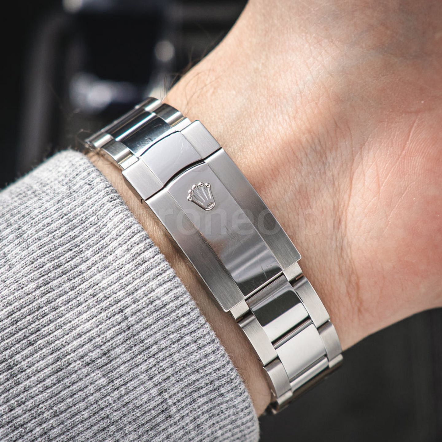 Rolex Milgauss 116400GV (2021) - 40mm Staal (5/8)