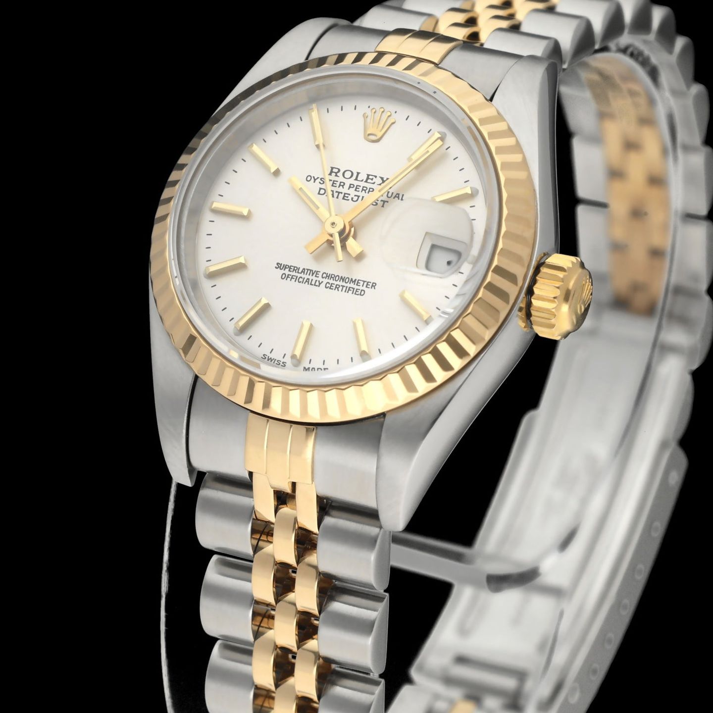 Rolex Lady-Datejust 79173 (2003) - 26 mm Gold/Steel case (7/8)