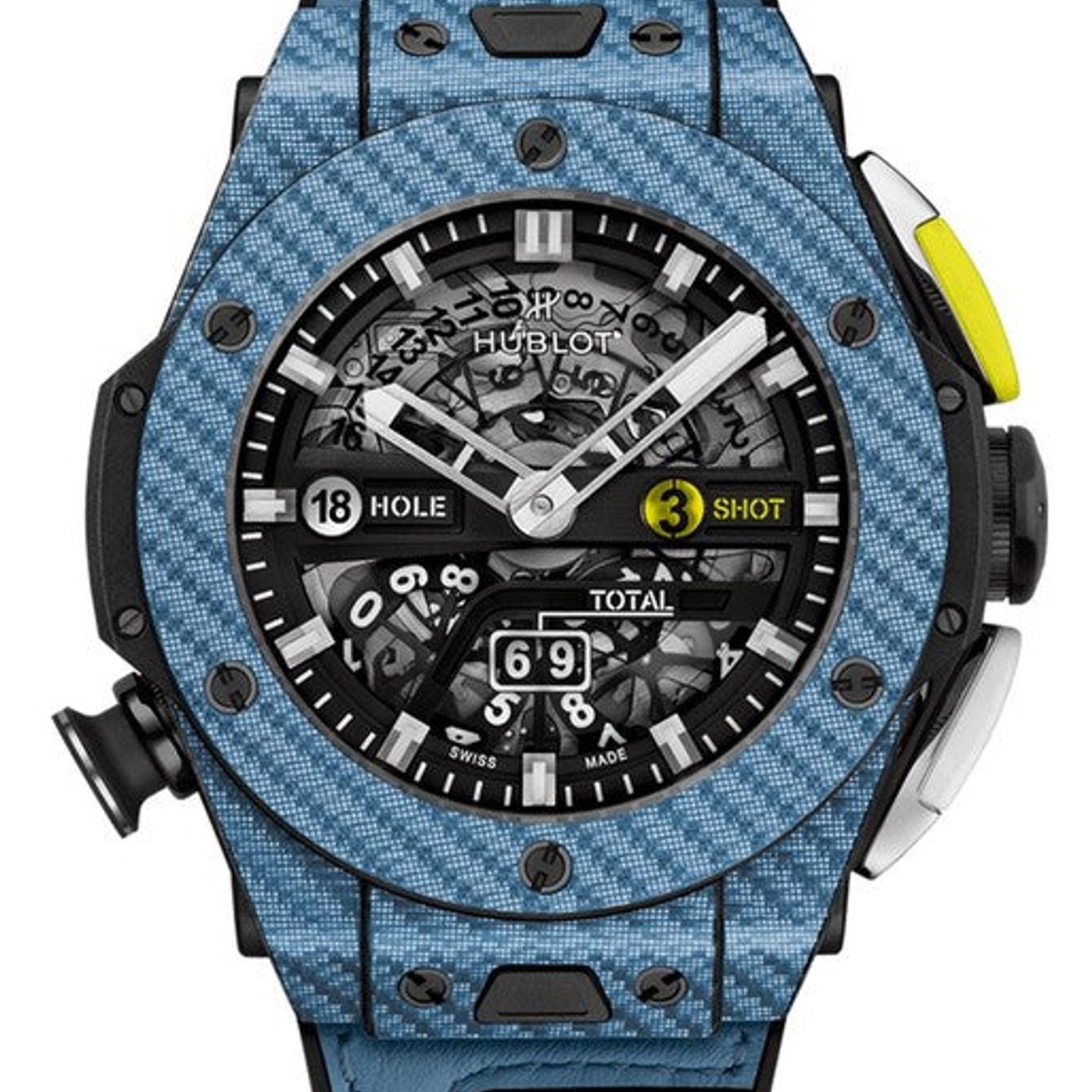 Hublot Big Bang Unico 416.YE.1120.VR (2025) - Transparent dial 45 mm Carbon case (1/1)