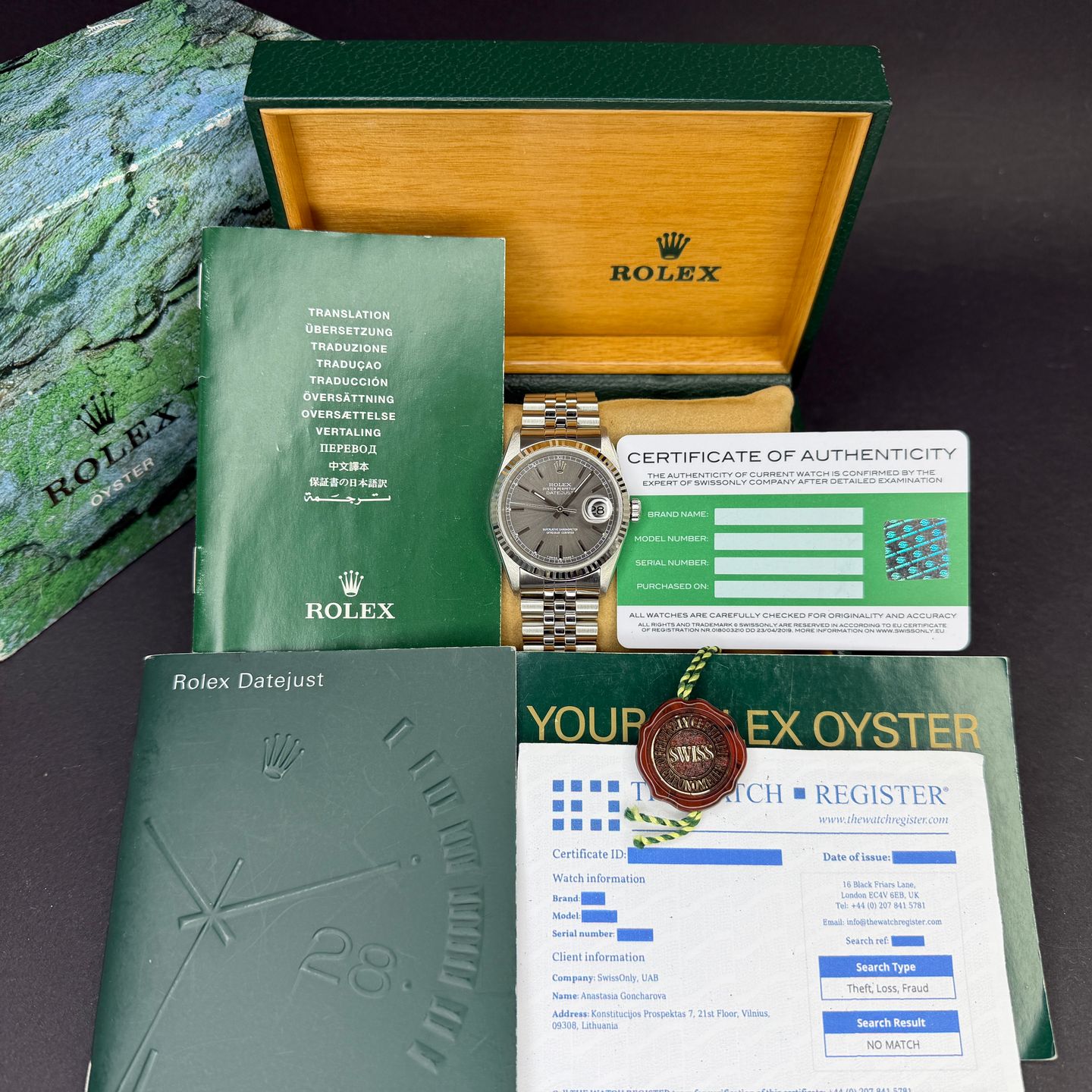 Rolex Datejust 36 16234 (2000) - 36 mm Steel case (3/8)