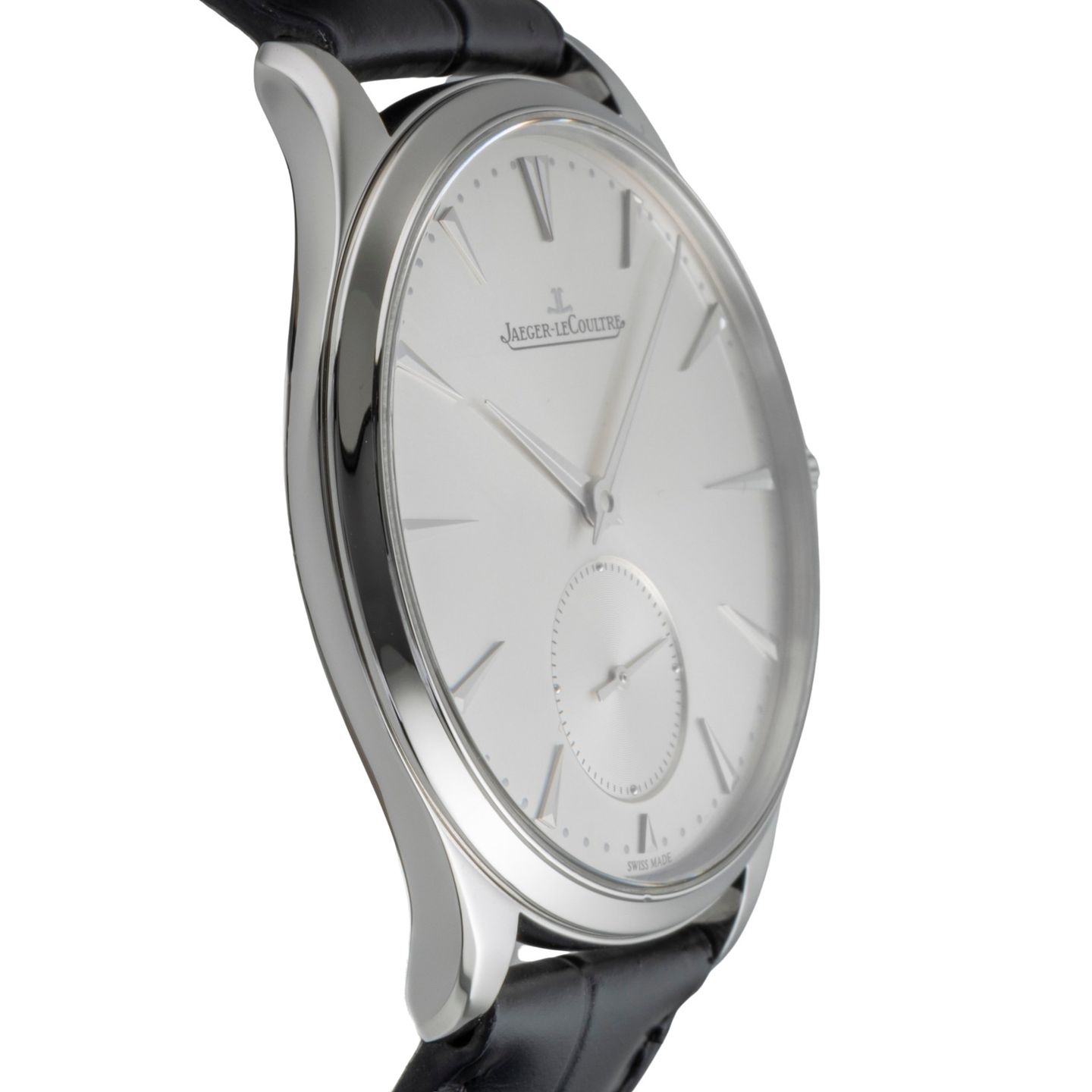 Jaeger-LeCoultre Master Grande Ultra Thin Q1278420 (Onbekend (willekeurig serienummer)) - Zilver wijzerplaat 39mm Staal (7/8)