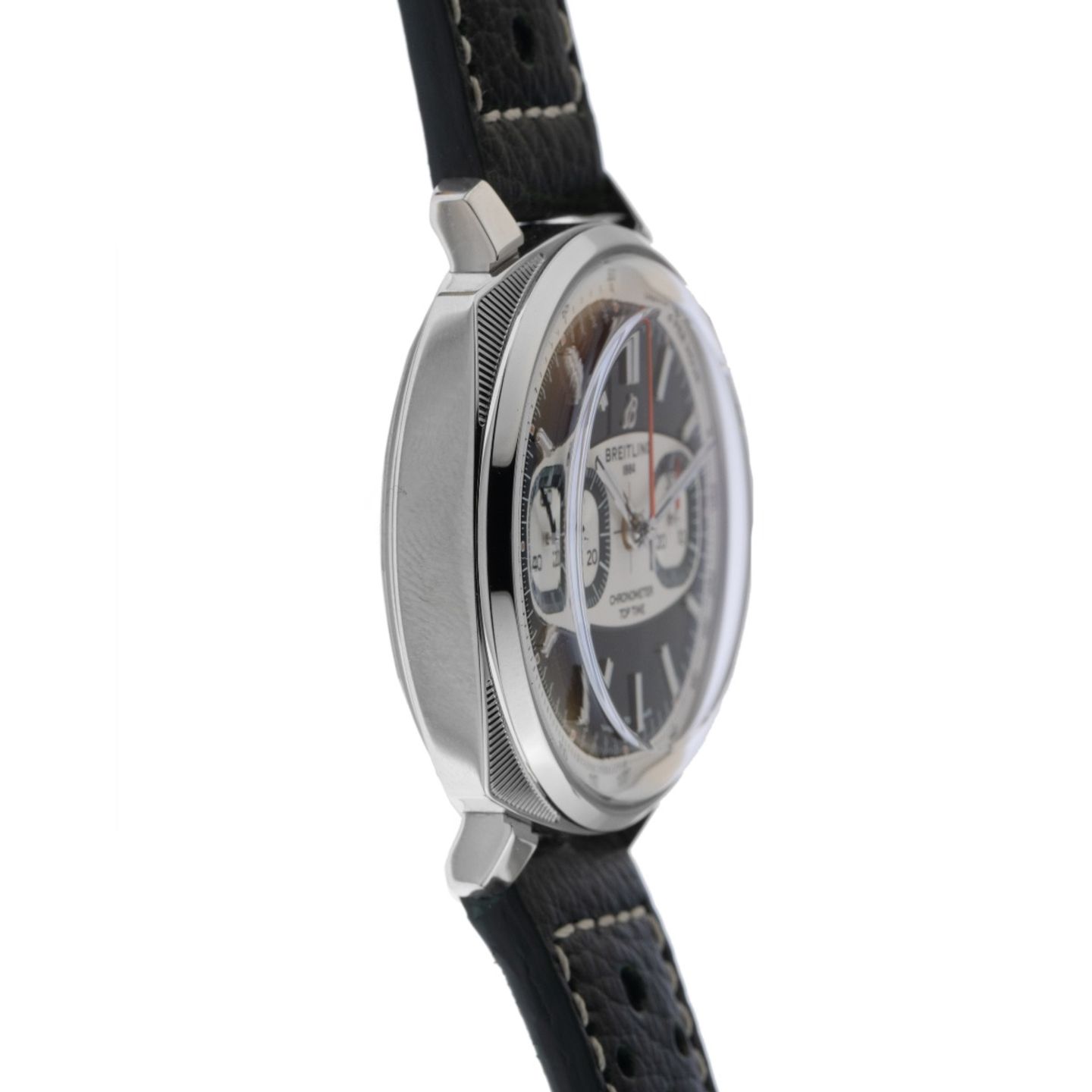 Breitling Top Time AB01771A1L1X1 (2025) - Green dial 38 mm Steel case (5/7)