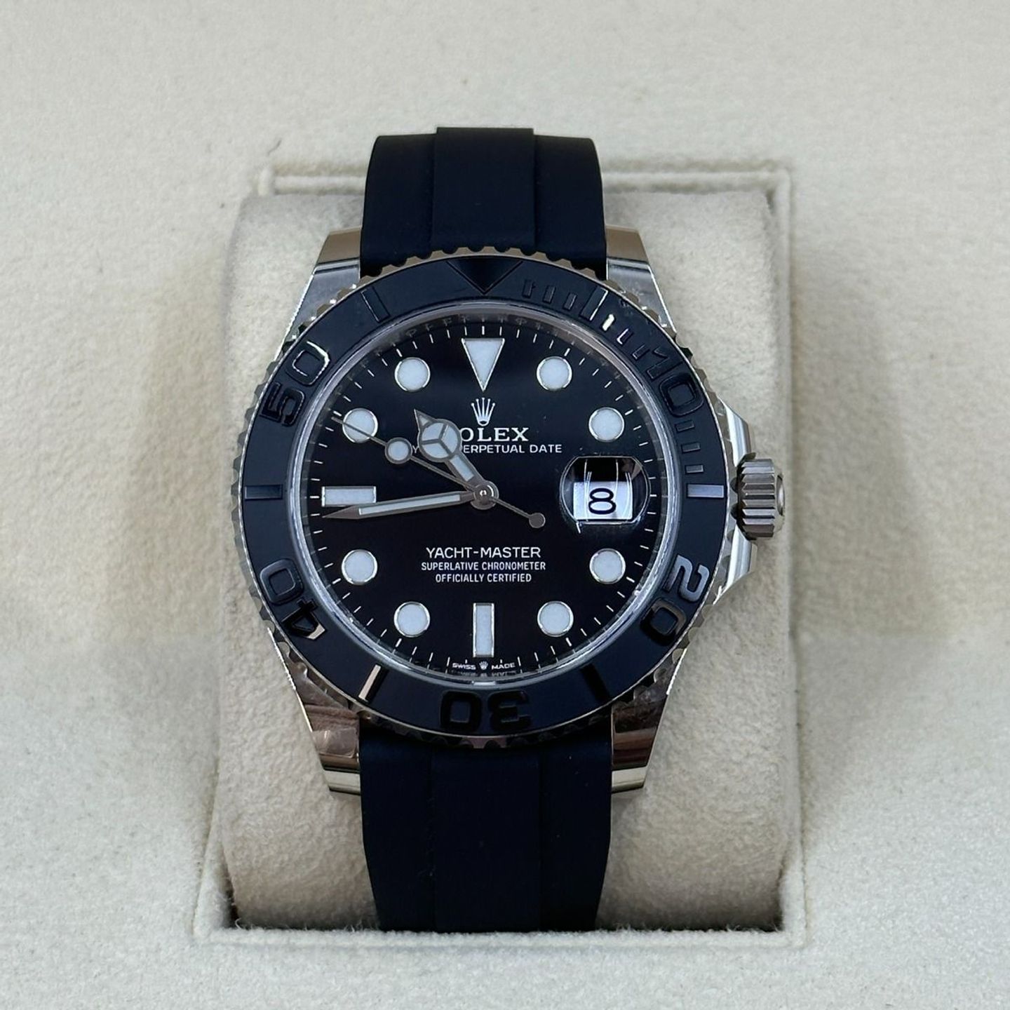 Rolex Yacht-Master 42 226659 (2024) - Zwart wijzerplaat 42mm Witgoud (5/8)