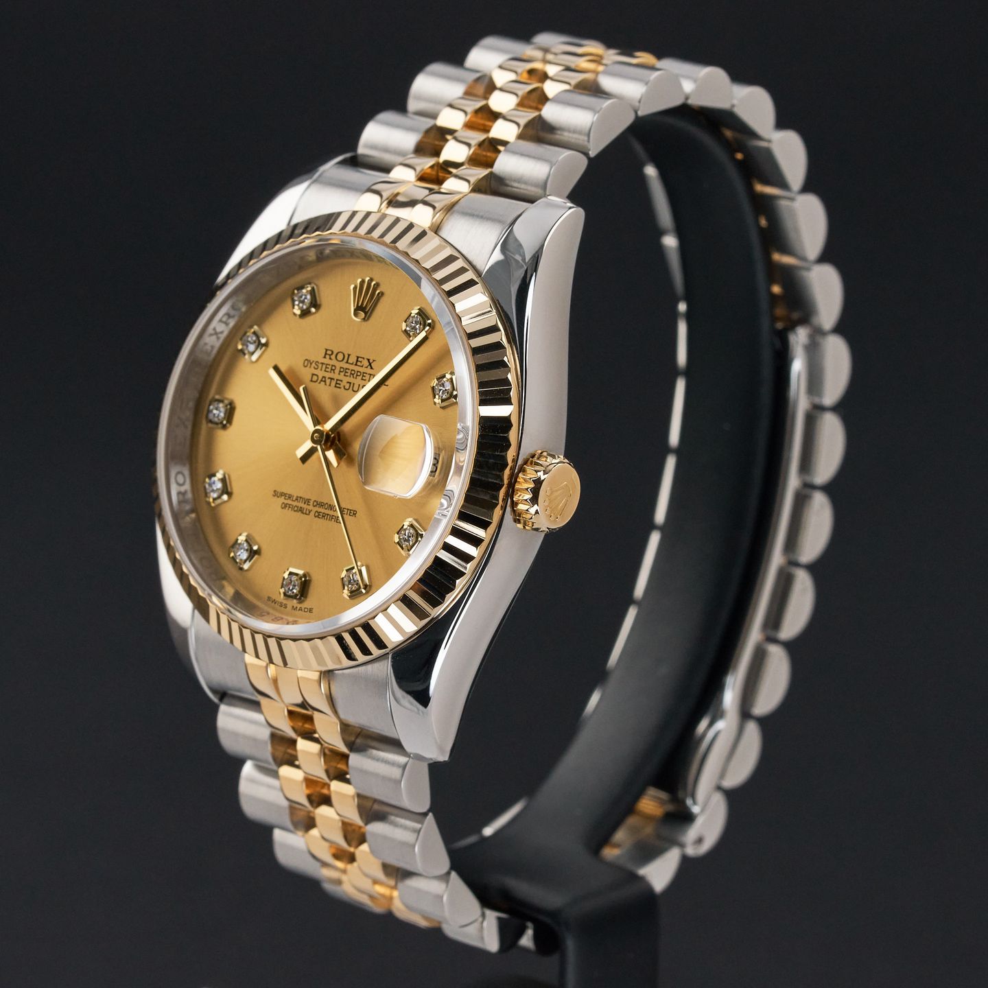 Rolex Datejust 36 116233 (2010) - 36mm Goud/Staal (4/8)