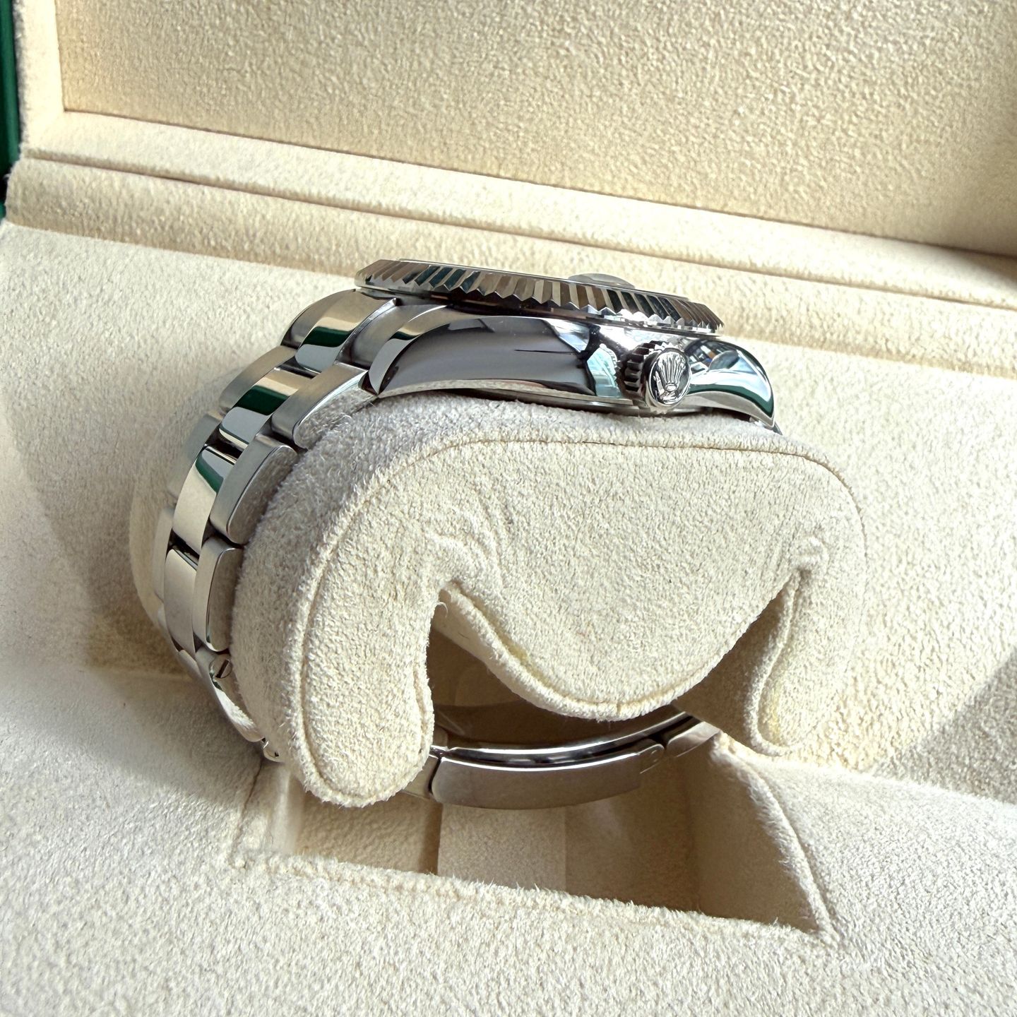 Rolex Sky-Dweller 326934 (2018) - Blauw wijzerplaat 42mm Staal (4/7)