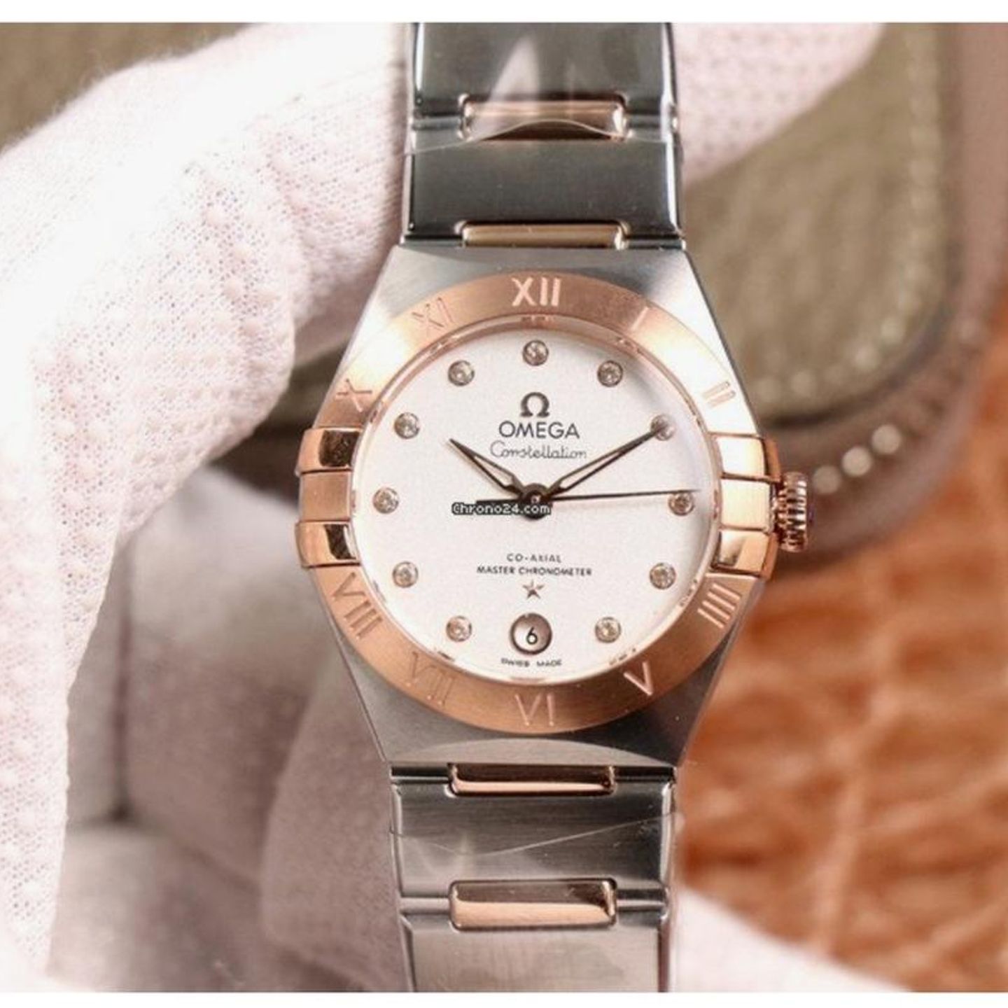 Omega Constellation 131.20.39.20.52.001 (2026) - Silver dial 39 mm Gold/Steel case (1/2)