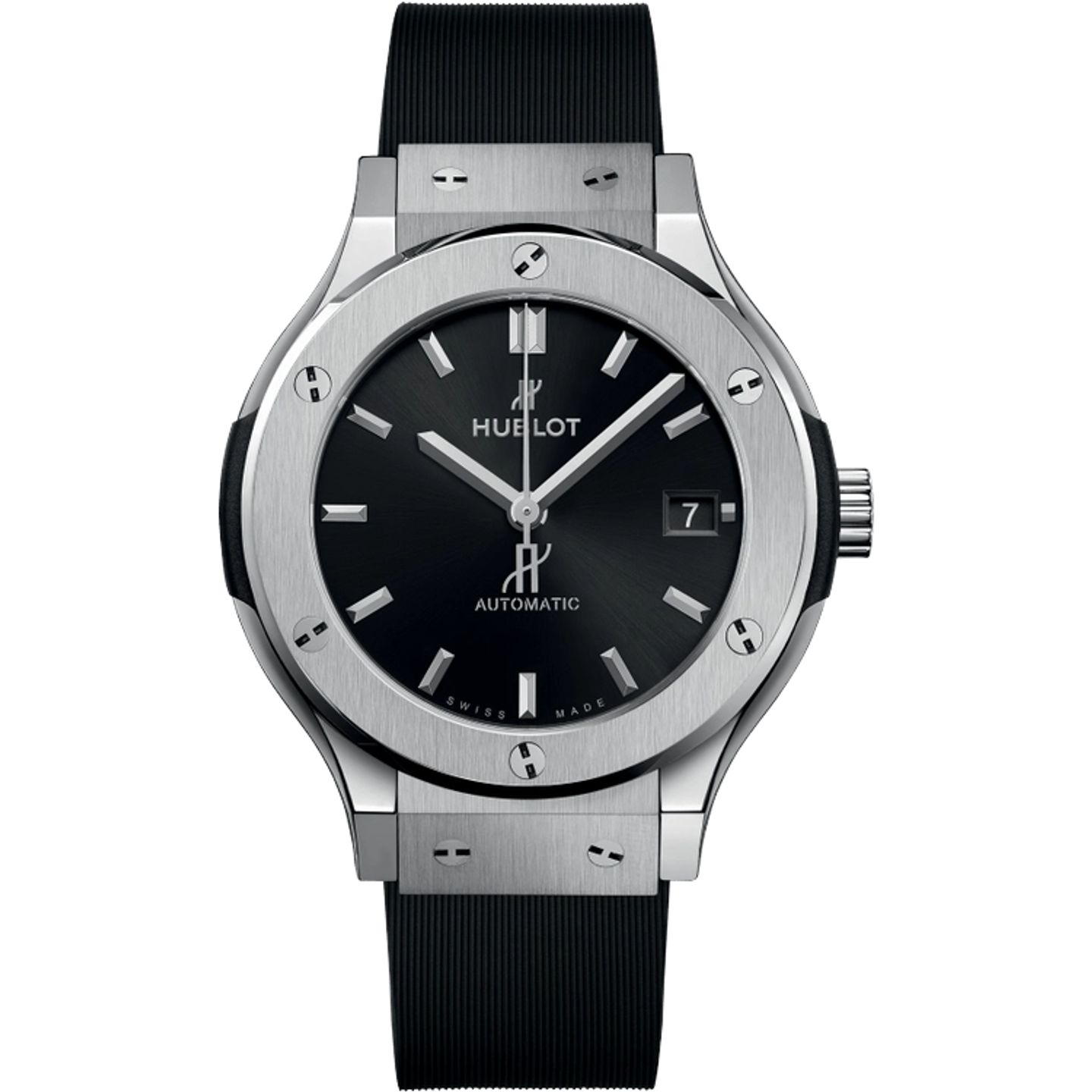Hublot Classic Fusion 565.NX.1470.RX (2025) - Black dial 38 mm Titanium case (1/1)
