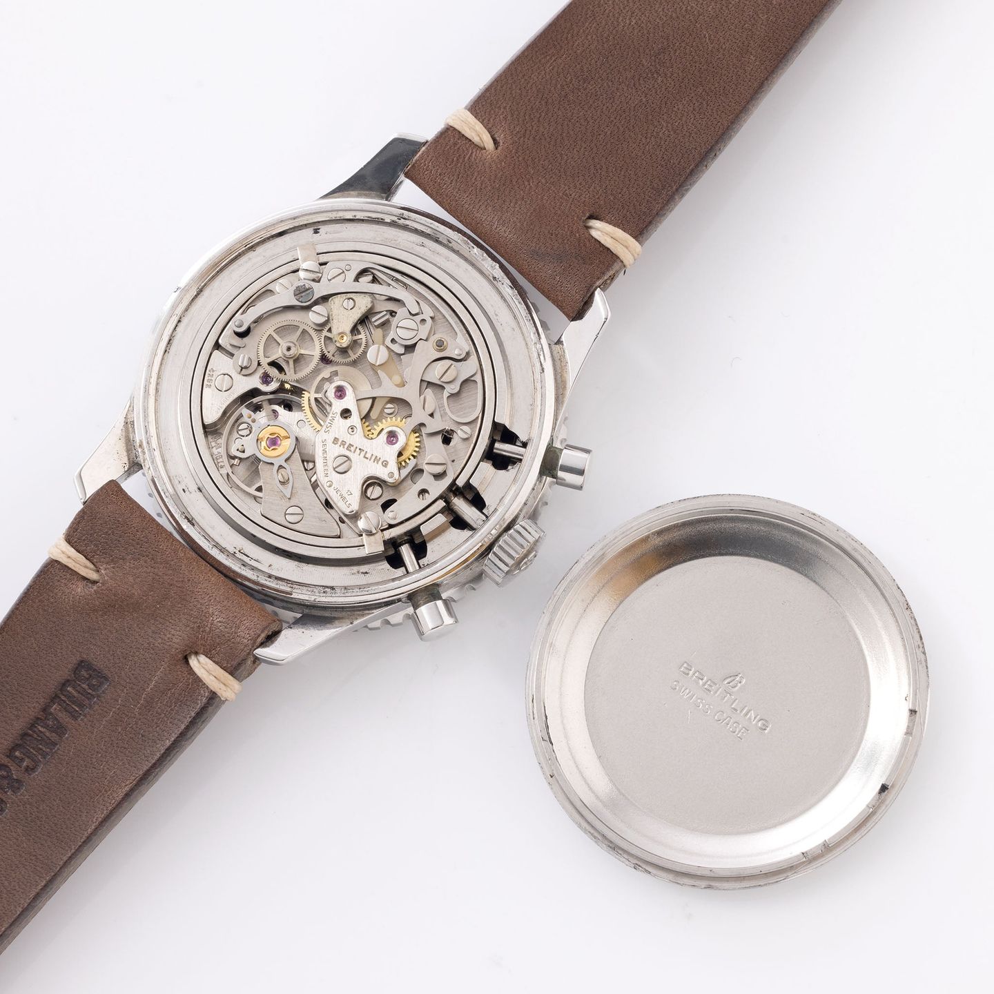 Breitling Navitimer Cosmonaute 81600 (Unknown (random serial)) - Black dial 41 mm Steel case (7/7)