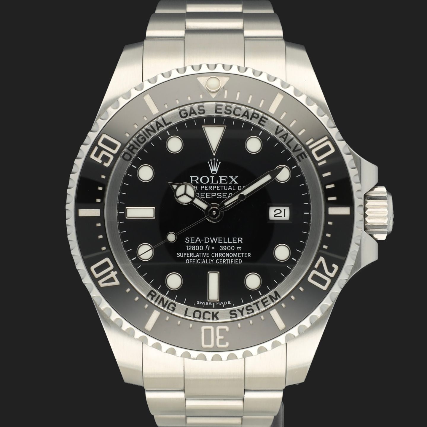 Rolex Sea-Dweller Deepsea 116660 (2016) - 44 mm Steel case (2/8)