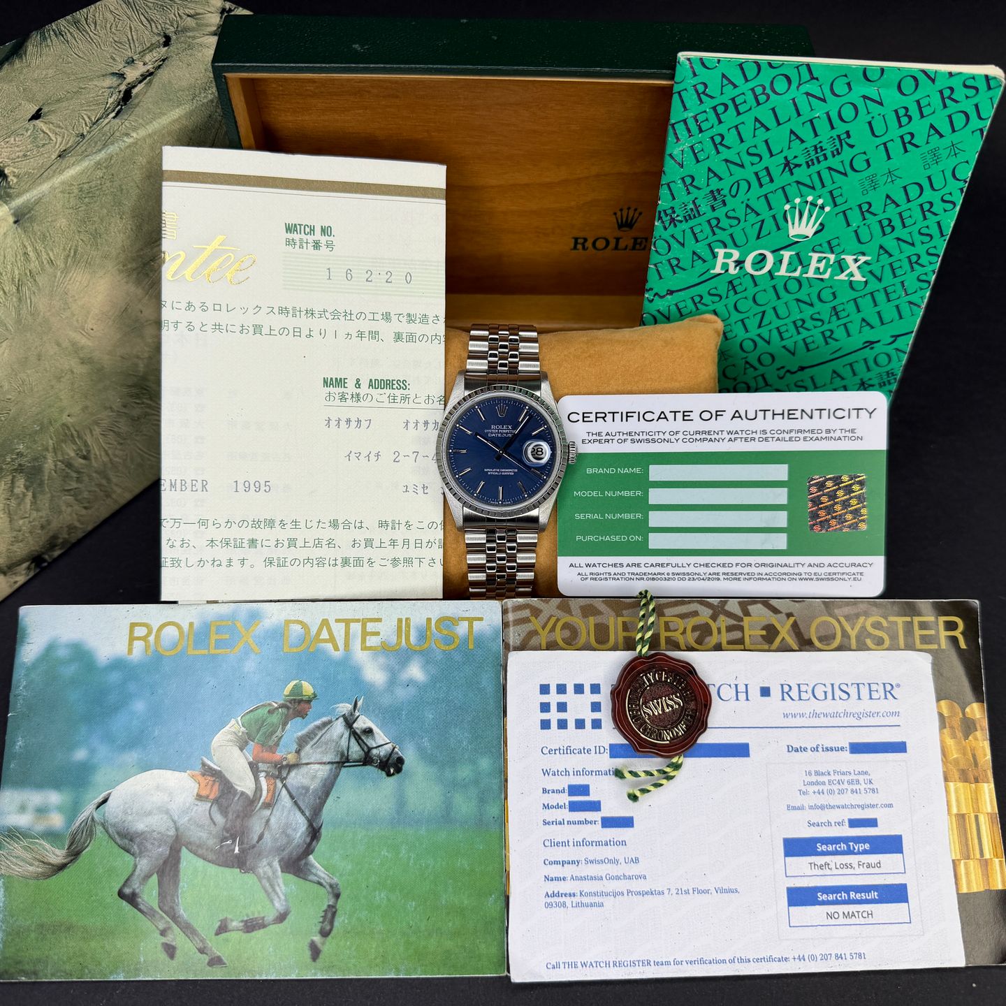 Rolex Datejust 36 16220 - (3/8)