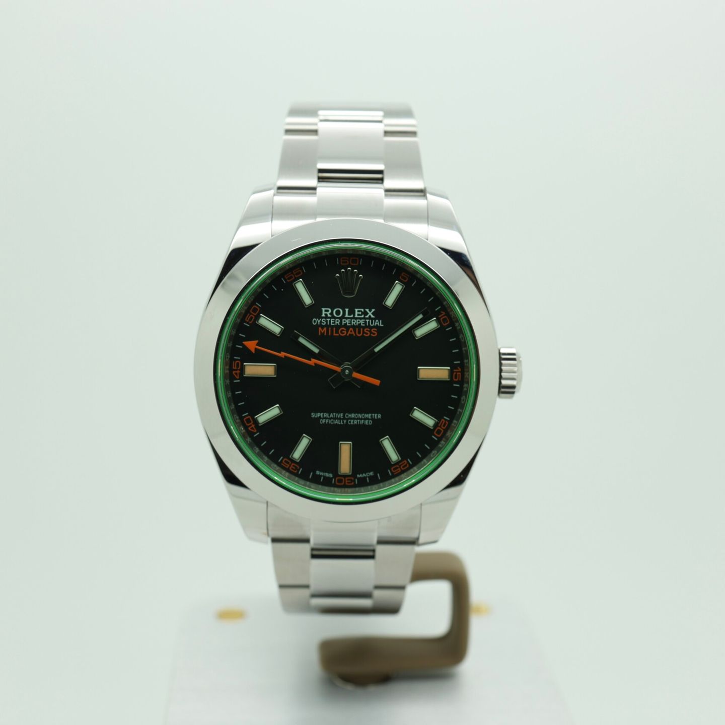 Rolex Milgauss 116400GV (2020) - 40mm Staal (4/8)