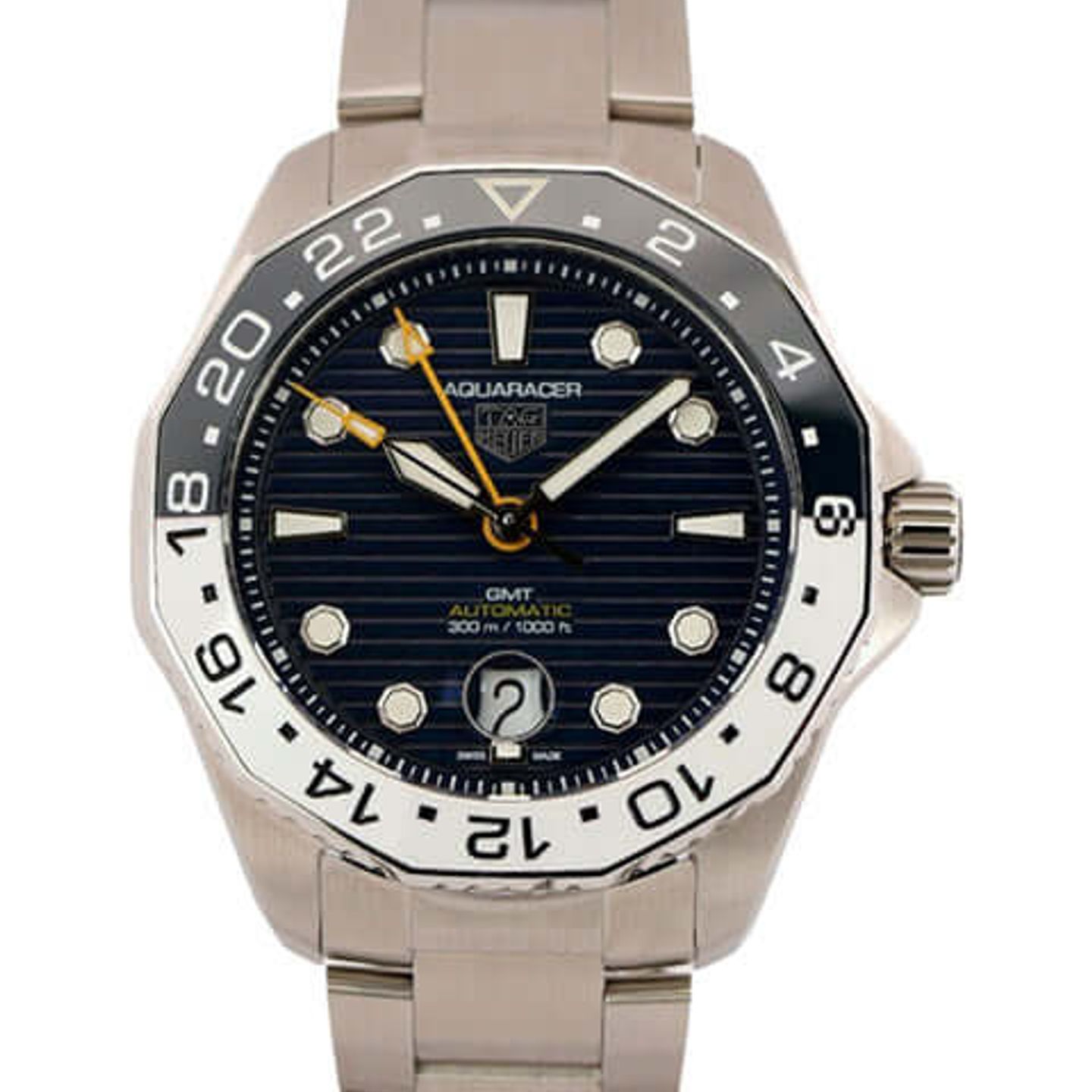 TAG Heuer Aquaracer 300M WBP2010.BA0632 (2023) - Blauw wijzerplaat 43mm Staal (1/8)